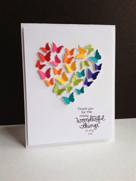 Memory Box butterfly heart die | Cards handmade, Valentines cards, Cards