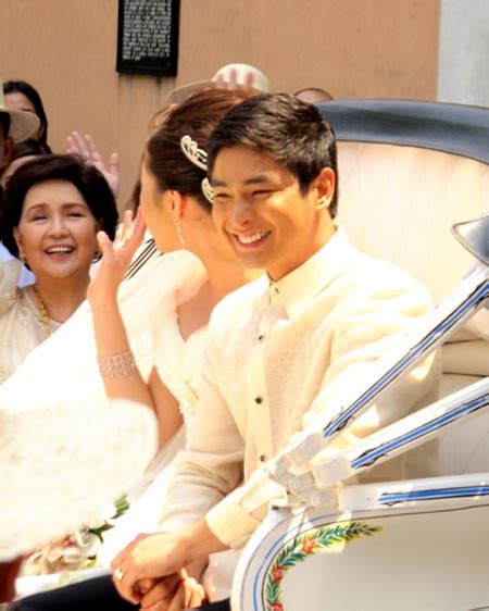 Coco Martin and Julia Montes wedding photos in “Walang Hanggan” | The ...