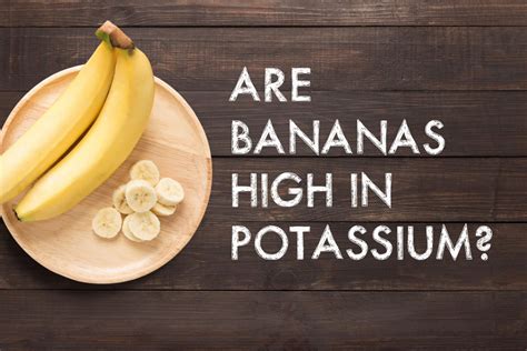 Are Bananas Really High in Potassium? - Tastylicious