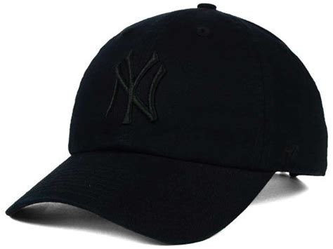 NY Yankees Original Black/Black MVP Adjustable Cap