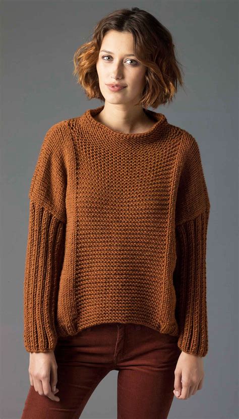 Easy Knit Sweater Patterns Free