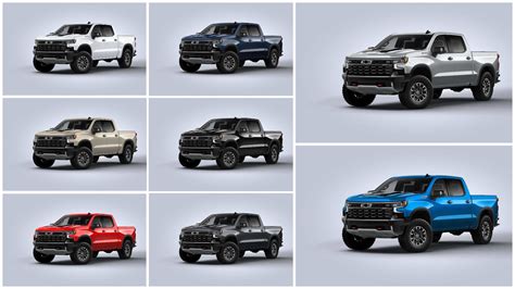 2022 Chevrolet Silverado 1500 ZR2 – All Color Options – Images | AUTOBICS