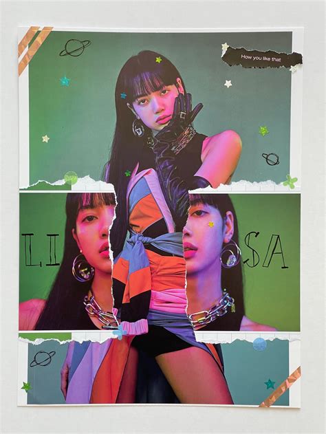 Affiches de collage Kpop BlackPink réalisées à partir de - Etsy France