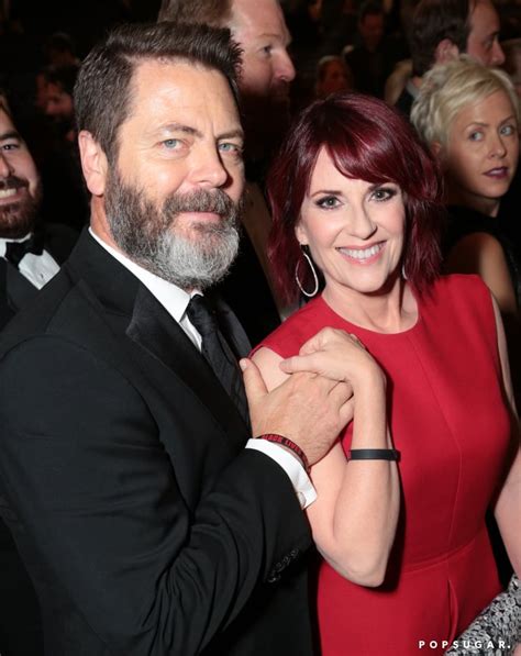 Nick Offerman and Megan Mullally | Celebrity Couples at the Emmy Awards 2015 | Pictures ...