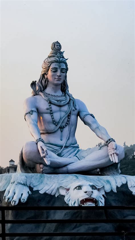 Lord Shiva Meditation, lord shiva, meditation, statue, god, mahadev, HD ...