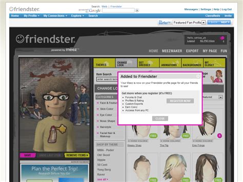 Meez – Friendster Cobrand | the meat.org