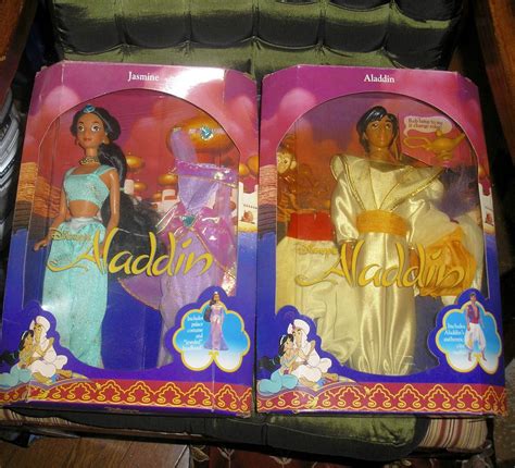 1992 Disney's Aladdin & Jasmine Dolls w/ Palace Costume | #1812551292