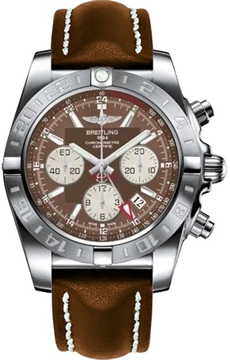 Breitling Swiss automatic Dial color Brown Watch # AB042011/Q589-437X ...