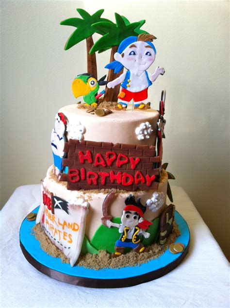 Jake And The Neverland Pirates Cake. - CakeCentral.com