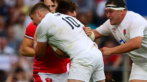 England captain Owen Farrell banned from World Cup matches after review ...