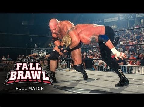 Goldberg vs. Diamond Dallas Page (DDP) - WCW Fall Brawl 1999 : WredditTV