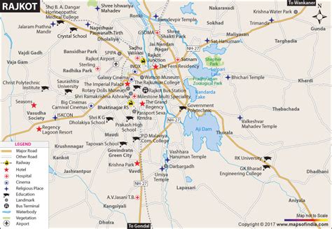 Rajkot City Map