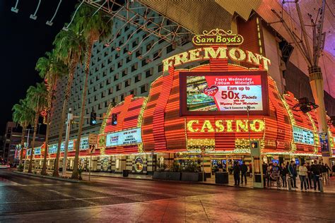 Fremont Hotel and Casino in Las Vegas Photograph by Miroslav Liska - Pixels