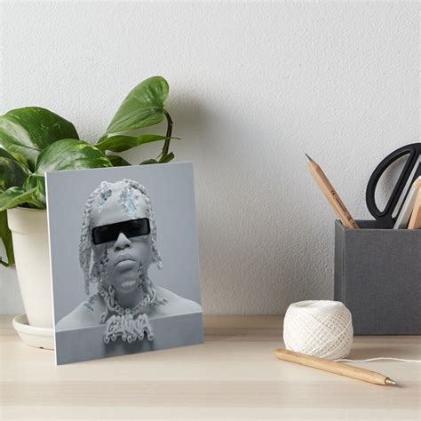 "Gunna - DS4Ever Album Cover" Art Board Print for Sale by metal-flowers | Redbubble