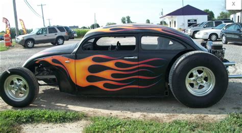 for sale in 2014 flamed volksrod Beetle, Flames, Antique Cars, Transportation, Sale, Black, June ...