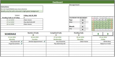 Task Assignment Template Excel For Your Needs