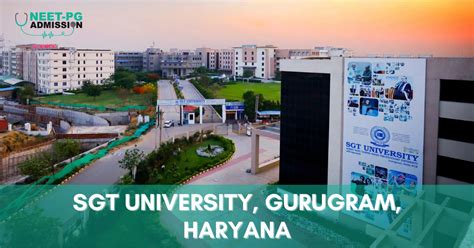 SGT University, Gurugram: Fees, Cutoff, MD/MS Admission 2024