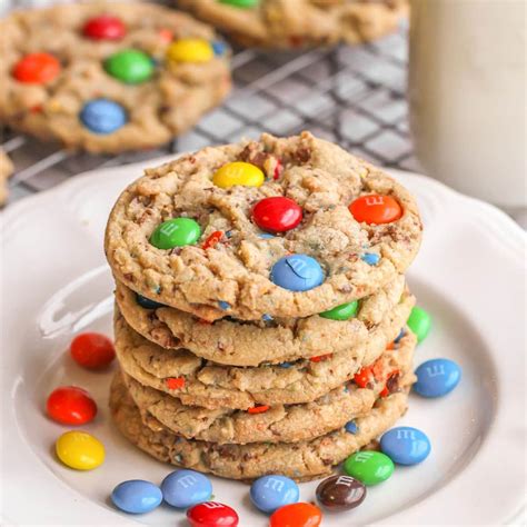 Best M&M Cookies Recipe - Soft & Chewy! | Lil' Luna