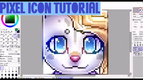 Pixel Icon Tutorial! (for deviantArt) - YouTube