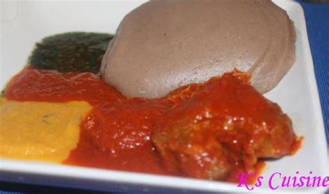 Amala with gbegiri, ewedu and buka stew | Nigerian food, Food, Cooking recipes