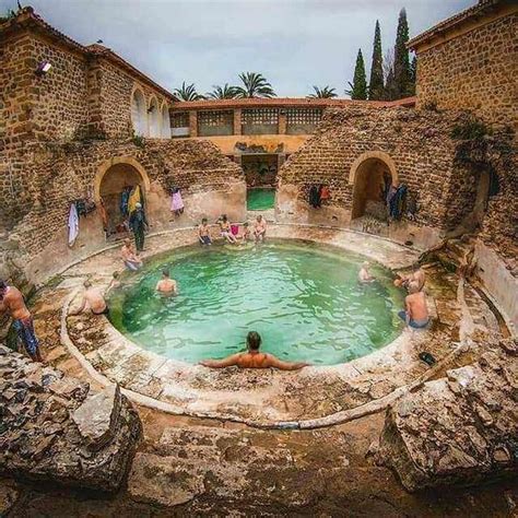 Roman Bath still in use at Khenchela, Algeria | Roman baths, Public ...