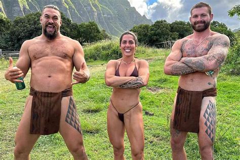 Jason Momoa Bares His Butt Again Wearing Only Hawaiian Malo