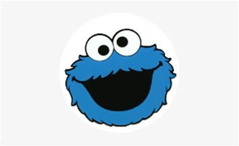 Cookie Monster Face Printable