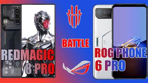 Red Magic 8 Pro vs Asus Rog Phone 6 Pro - YouTube