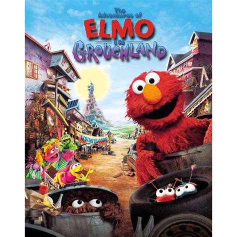 The Adventures of Elmo in Grouchland - movie POSTER (Style B) (11" x 17") (1999) - Walmart.com ...