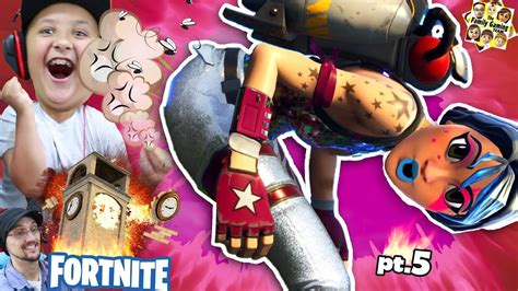 FORTNITE FUNNY EPIC MOMENTS COMPILATION w/ FGTEEV Mike (Battle Royale ...