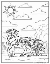 20 Griffin Coloring Pages Free PDF Printables sketch template