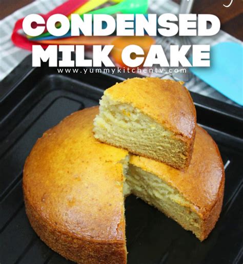 Condensed Milk Cake - Yummy Kitchen