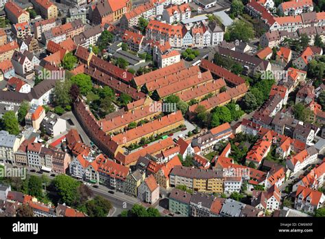 Fuggerei Augsburg, build from 1514 to 1523, Germany, Bavaria Stock ...