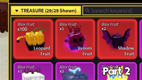 Blox Fruits 100 Leopard Fruits.. ( part 2 ) - YouTube