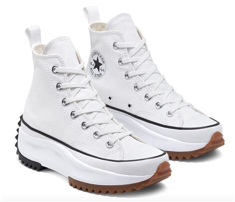 Converse Run Star Hike High White | 166799C | The Sole Womens