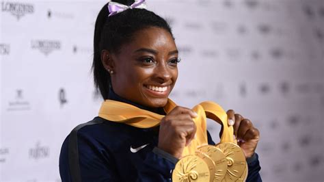 Simone Biles is now most decorated gymnast in history after winning her 24th world medal - TheGrio