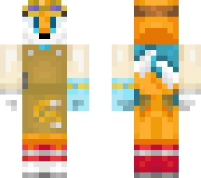 Blacksmith - Tails the Fox (Sonic) | Minecraft Skin