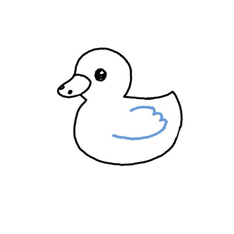 How to Draw a Duck - Step by Step Easy Drawing Guides - Drawing Howtos