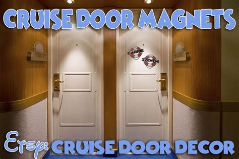 Cruise Door Magnets! For ALL Cruises! Carnival, Royal Caribbean, Princess, Norwegian, MCL ...