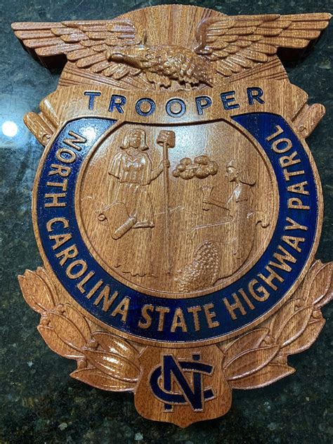 North Carolina Highway Patrol Trooper Badge | Etsy