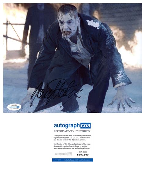 Danny Huston 30 Days of Night Signed Autograph 8x10 Photo ACOA | Outlaw ...