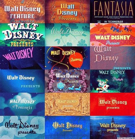 Disney movies + title cards by mickeyandcompany : disney