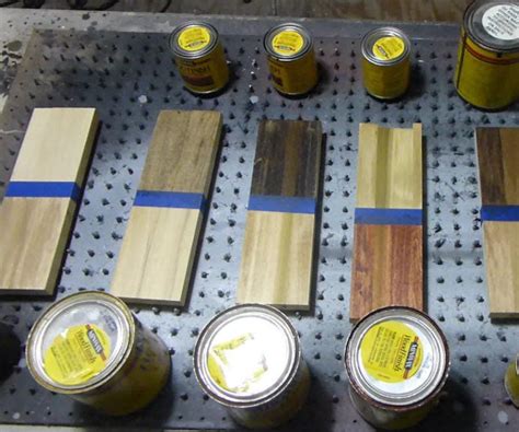 The Effects of Different Stains on Poplar Wood : 15 Steps - Instructables