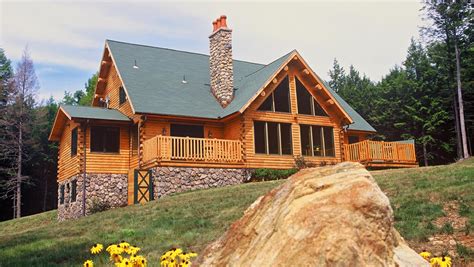 Ward Cedar Log Homes | Log Homes and Log Cabin kits | Log homes exterior, Log homes, Log cabin homes