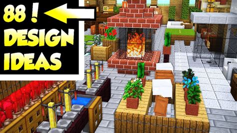 88 Minecraft House Interior Design Ideas for Survival Building ...