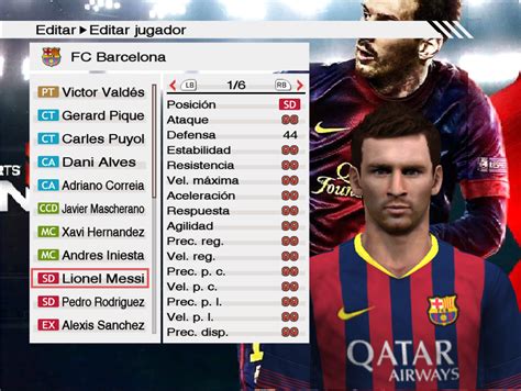 PES 2009 EDITION COLOMBIA: Face lionel Messi 2013 Pes 2009