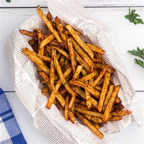 Air Fryer Seasoned French Fries - Air Frying Foodie