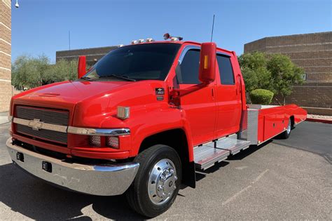 2003 Chevrolet Kodiak C4500 Crew Cab Duramax Car Hauler for sale on BaT ...