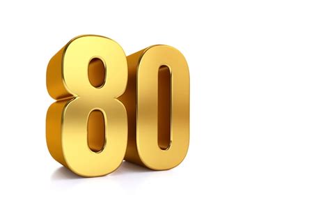 Number 80 Clipart