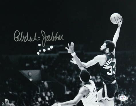 Kareem Abdul-Jabbar Autographed Signed Kareem Abdul-Jabbar Autographed ...